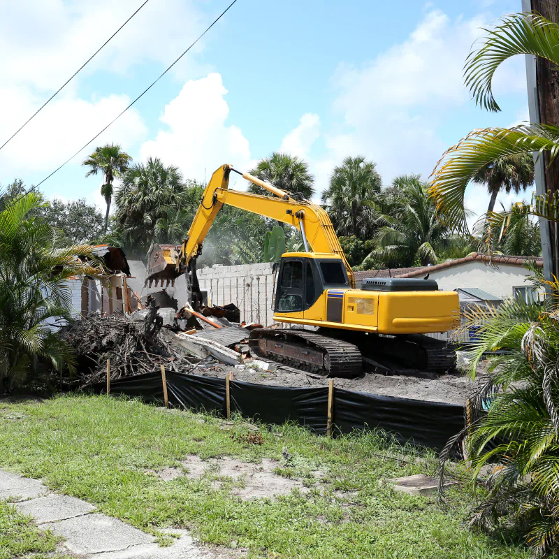demolition work in progress keyes ca